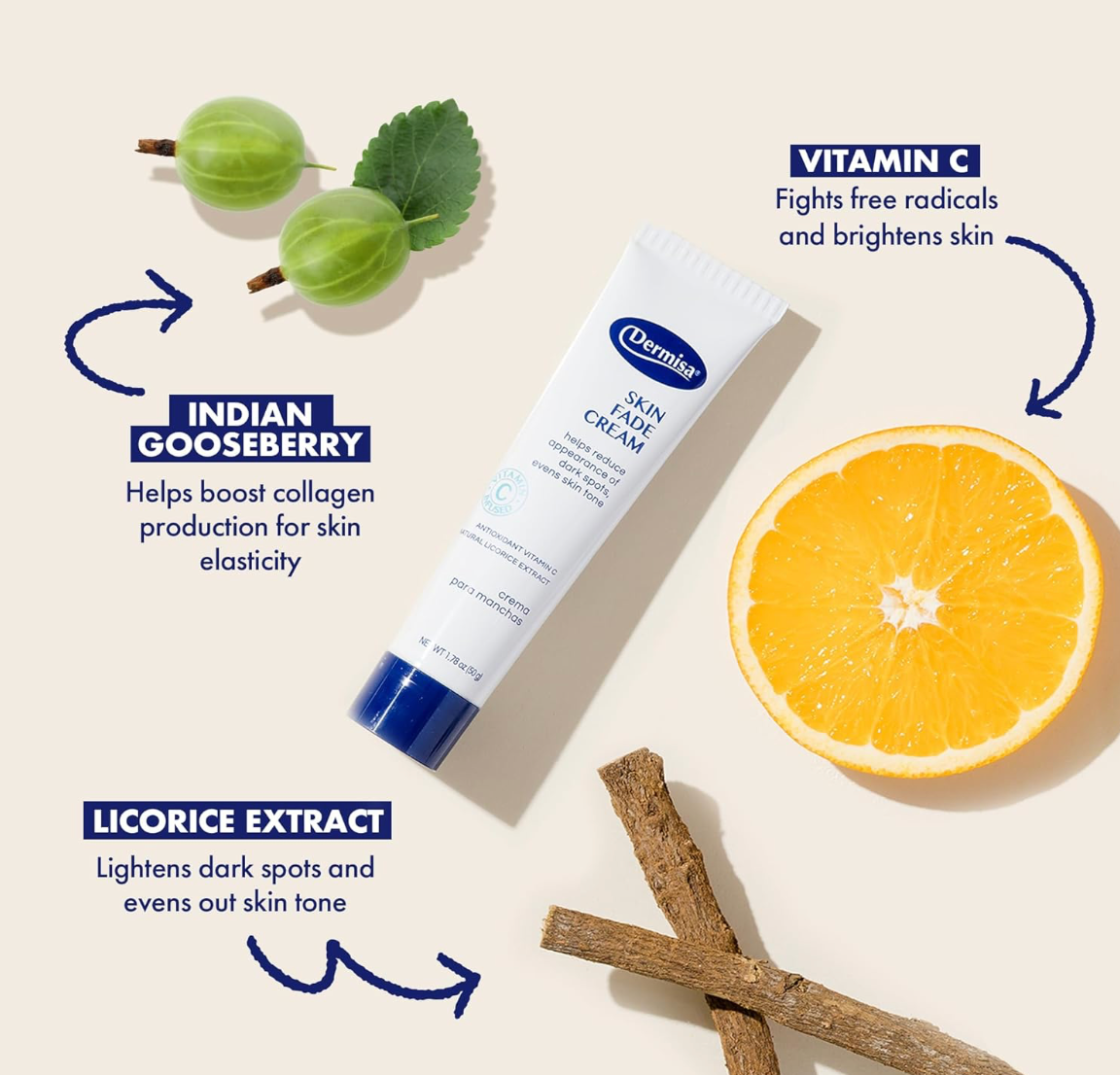 Dermisa Skin Fade Cream with Vitamin C